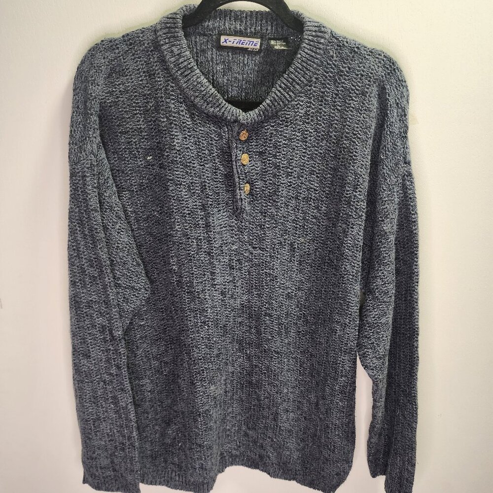 X-treme Blue Pullover - Size L